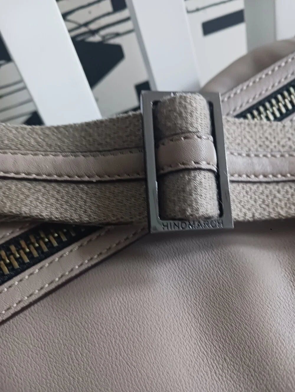 Anya Hindmarch Bits & Bobs Maxi Zip Hobo Shoulder/ Crossbody Bag